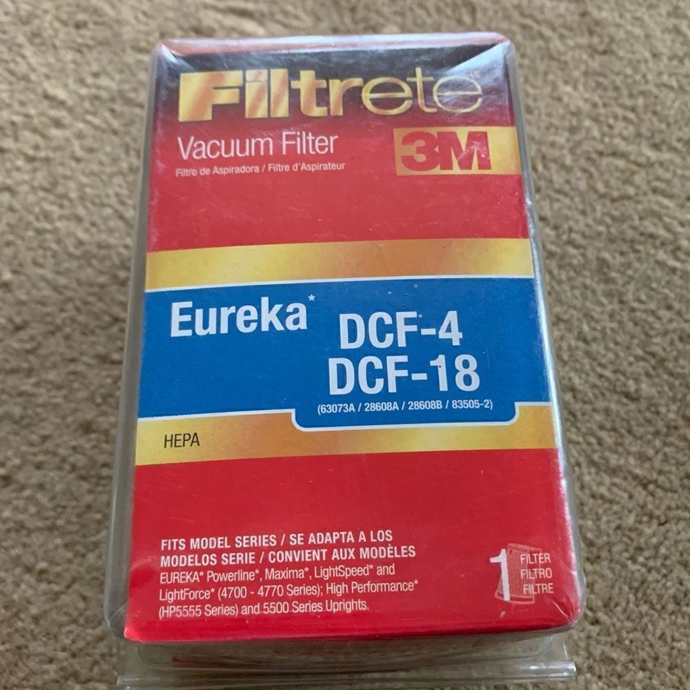 Filtrete 3M Eureka DCF-4 DCF-18 HEPA Vacuum Filter *New*